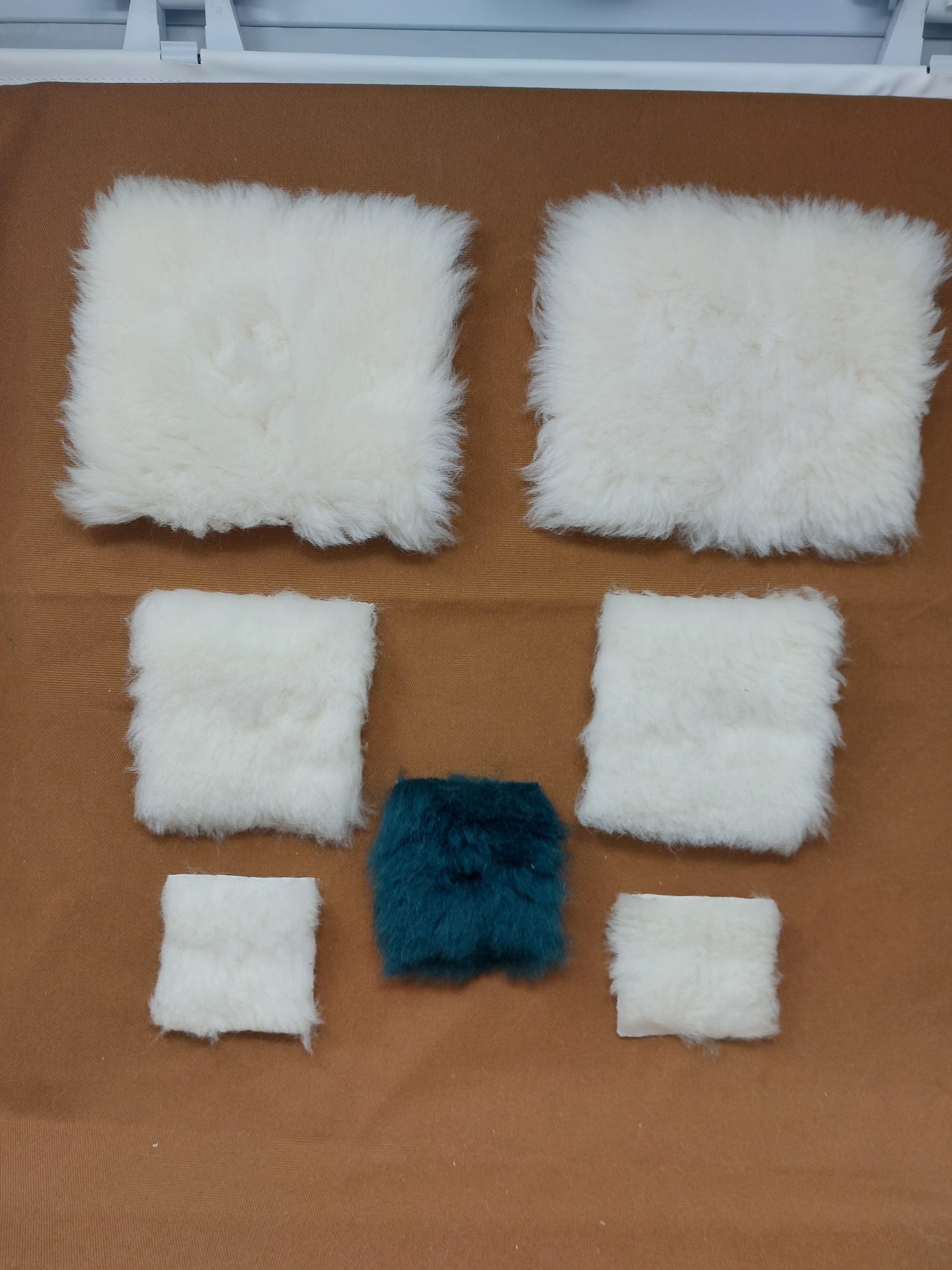 Sheep's Wool Coccyx Pads